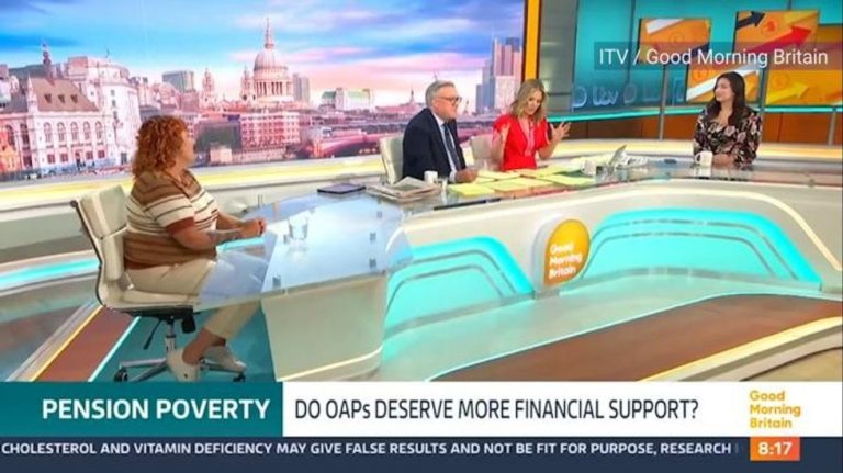 ITV GMB fans outraged as guest calls to AXE state pension after complaining ‘why should I pay for millionaires!’
