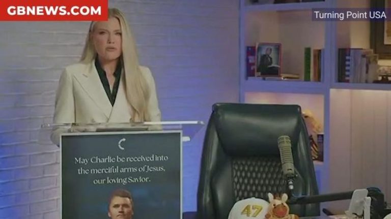 Clarkson’s Farm’s Harriet Cowan shows support for Charlie Kirk’s wife Erika with touching gesture after widow’s powerful statement